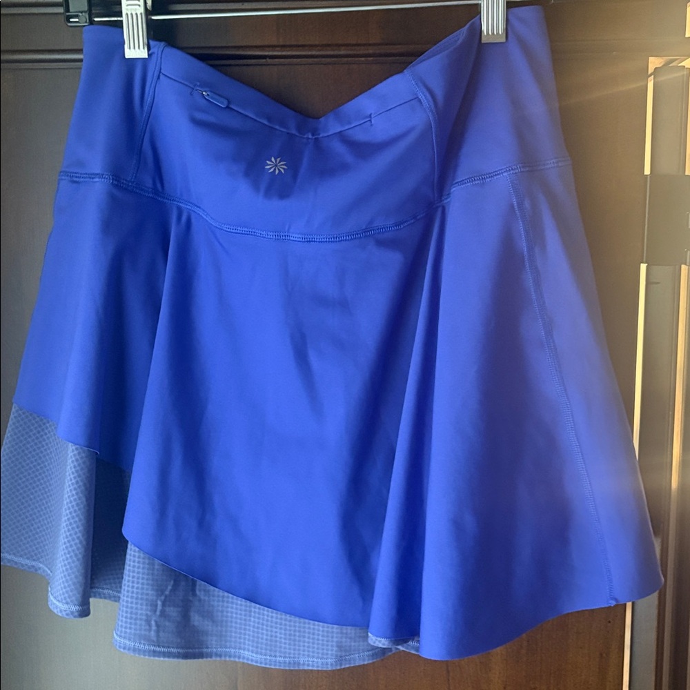 Athleta Mesh Top & Skirt Set (purple) top L skirt M - Picture 8 of 11